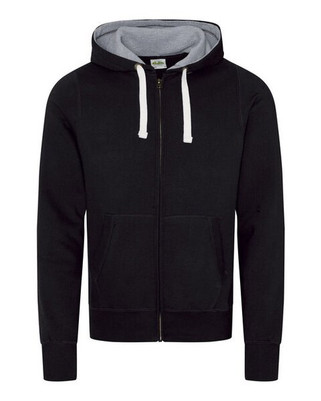 JUST HOODS BY AWDIS JH052 - Premium Chunky Zip Hoodie with Waffle Fabric Inner