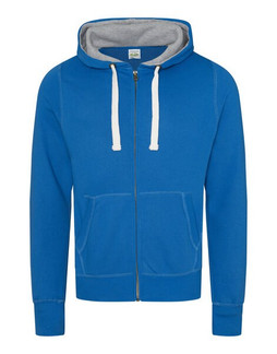 JUST HOODS BY AWDIS JH052 - Premium Chunky Zip Hoodie with Waffle Fabric Inner