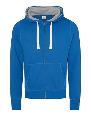 JUST HOODS BY AWDIS JH052 - Premium Chunky Zip Hoodie with Waffle Fabric Inner