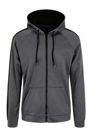 JUST HOODS BY AWDIS JH066 - High-Performance Contrast Zip Sports Hoodie