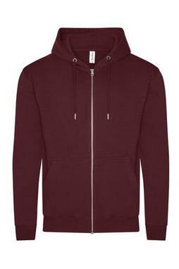 JUST HOODS ORGANIC JH250 - Eco-Friendly Organic Cotton Full Zip Hoodie