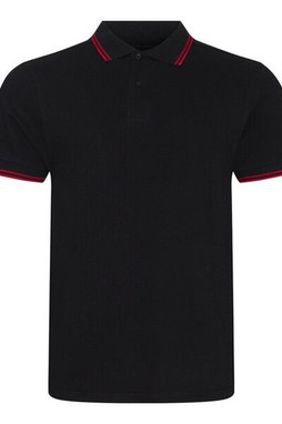 JUST POLOS JP003 - Modern Fit Stretch Polo with Contrasting Tipping
