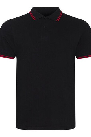 JUST POLOS JP003 - Modern Fit Stretch Polo with Contrasting Tipping
