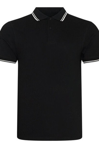 JUST POLOS JP003 - Modern Fit Stretch Polo with Contrasting Tipping