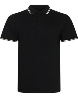 JUST POLOS JP003 - Modern Fit Stretch Polo with Contrasting Tipping