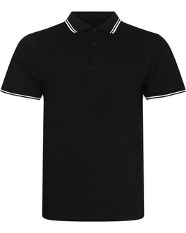 JUST POLOS JP003 - Modern Fit Stretch Polo with Contrasting Tipping