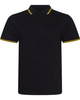 JUST POLOS JP003 - Modern Fit Stretch Polo with Contrasting Tipping