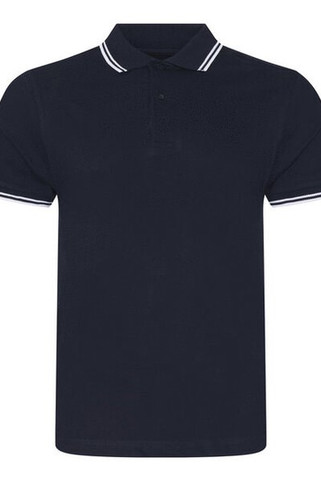 JUST POLOS JP003 - Modern Fit Stretch Polo with Contrasting Tipping
