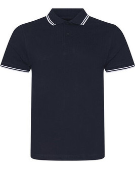 JUST POLOS JP003 - Modern Fit Stretch Polo with Contrasting Tipping