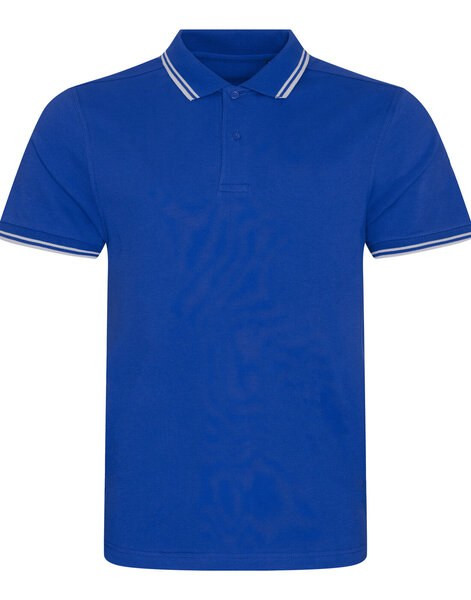 JUST POLOS JP003 - Modern Fit Stretch Polo with Contrasting Tipping