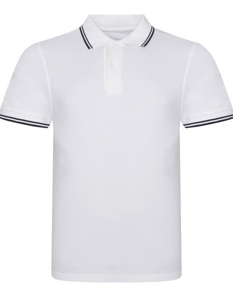 JUST POLOS JP003 - Modern Fit Stretch Polo with Contrasting Tipping