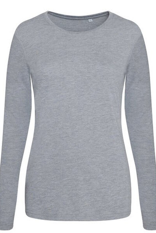 JUST TEES JT002F - Womens Long Sleeve Tri-Blend Comfort Tee