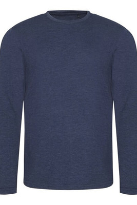 JUST TEES JT002 - Premium Tri-Blend Long Sleeve Crew Neck Tee