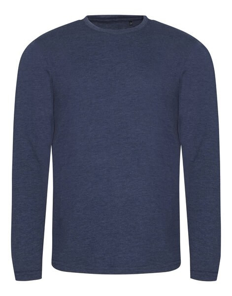 JUST TEES JT002 - Premium Tri-Blend Long Sleeve Crew Neck Tee