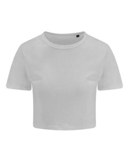 JUST TEES JT006 - Womens Premium Tri-Blend Cropped Tee for Comfort
