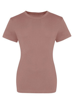 JUST TEES JT100F - Ultra Comfort Womens Combed Cotton T-Shirt