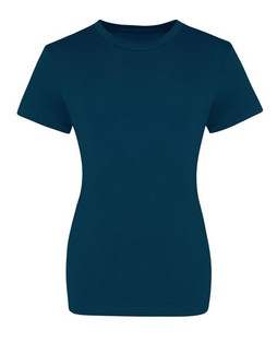 JUST TEES JT100F - Ultra Comfort Womens Combed Cotton T-Shirt