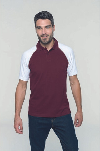 Kariban K226 - POLO BASE BALL MANCHES COURTES