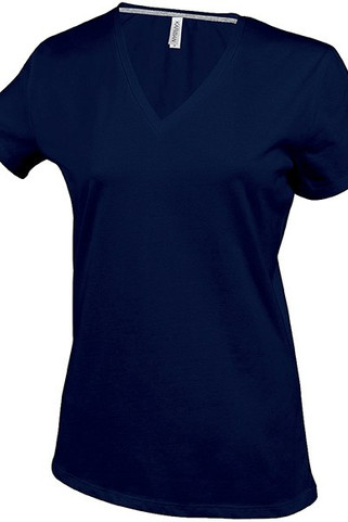 Kariban K381 - LADIES SHORT SLEEVE V-NECK T-SHIRT