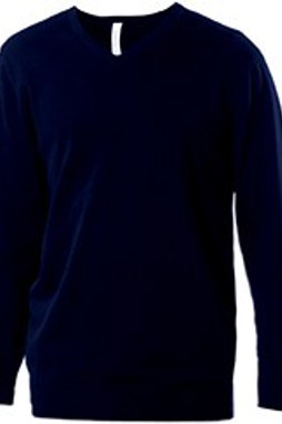 Kariban K965 - Mens Classic V-Neck Cotton Blend Sweater