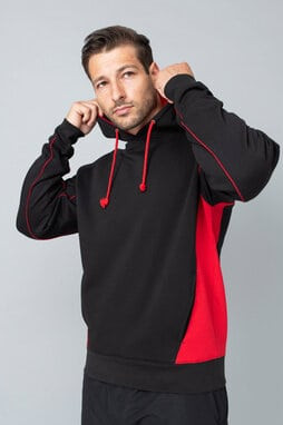 Finden & Hales LV335 - Contrast Hooded Sweatshirt