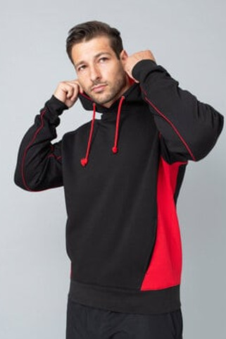 Finden & Hales LV335 - Contrast Hooded Sweatshirt