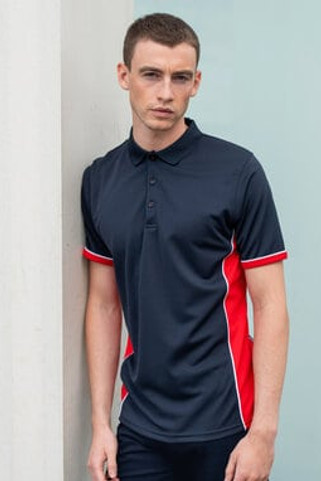 Finden & Hales LV355 - Topcool® Contrast Polo Shirt