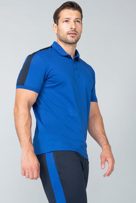 Finden & Hales LV381 - Stretch contrast polo shirt