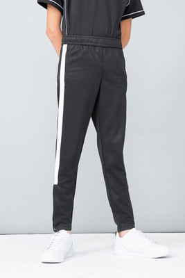 Finden & Hales LV883 - Unisex Kids' Slim Fit Sports Pants with Zips