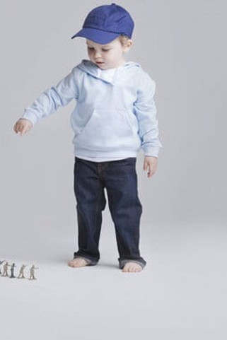 Larkwood LW002 - Kids Hooded Sweatshirt