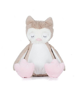 MUMBLES BEARS MM054 - Soft Plush Owl with Embroidery Access