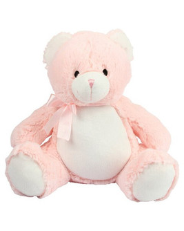 MUMBLES BEARS MM556 - Customizable Plush Baby Bear with Removable Stuffing