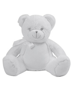 MUMBLES BEARS MM556 - Customizable Plush Baby Bear with Removable Stuffing