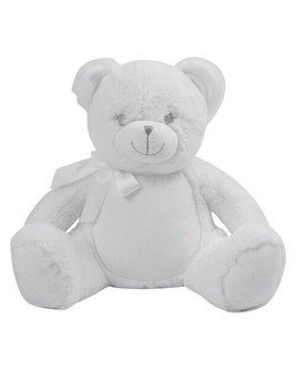 MUMBLES BEARS MM556 - Customizable Plush Baby Bear with Removable Stuffing