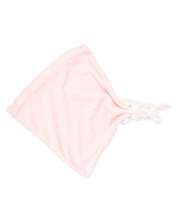 MUMBLES BEARS MM700 - Soft Plush Rabbit Comforter with Rattle Blanket
