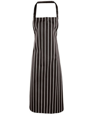 Premier Workwear PR110 - Premium Striped Cotton Twill Butchers Apron