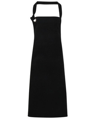 Premier Workwear PR130 - Durable Heavy Cotton Canvas Bib Apron with Metal Eyelet