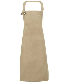 Premier Workwear PR130 - Durable Heavy Cotton Canvas Bib Apron with Metal Eyelet