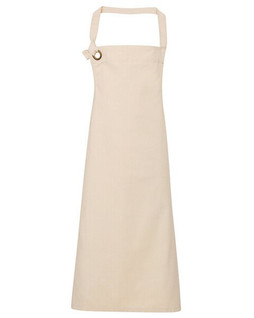 Premier Workwear PR130 - Durable Heavy Cotton Canvas Bib Apron with Metal Eyelet
