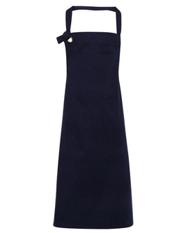 Premier Workwear PR130 - Durable Heavy Cotton Canvas Bib Apron with Metal Eyelet