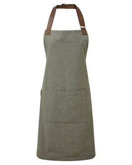 Premier Workwear PR144 - Premium Cotton Oxford Weave Adjustable Bib Apron