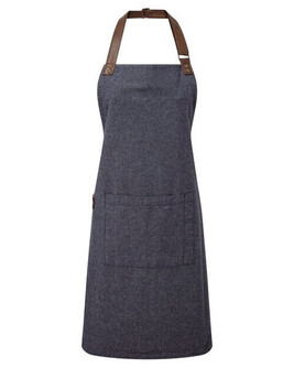 Premier Workwear PR144 - Premium Cotton Oxford Weave Adjustable Bib Apron