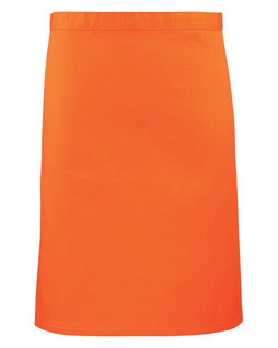 Premier Workwear PR151 - Durable Mid Length Apron with Long Ties