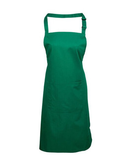 Premier Workwear PR154 - Durable Polyester-Cotton Bib Apron with Pocket