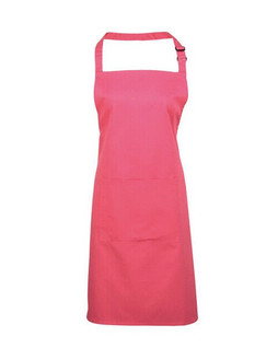 Premier Workwear PR154 - Durable Polyester-Cotton Bib Apron with Pocket