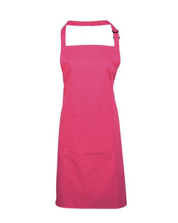 Premier Workwear PR154 - Durable Polyester-Cotton Bib Apron with Pocket