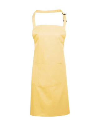 Premier Workwear PR154 - Durable Polyester-Cotton Bib Apron with Pocket