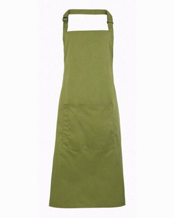 Premier Workwear PR154 - Durable Polyester-Cotton Bib Apron with Pocket