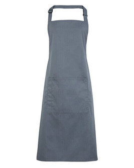 Premier Workwear PR154 - Durable Polyester-Cotton Bib Apron with Pocket