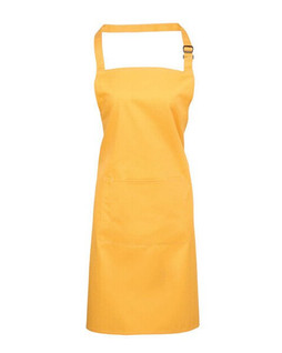 Premier Workwear PR154 - Durable Polyester-Cotton Bib Apron with Pocket
